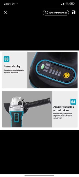 Rebarbadora a bataria/TOP