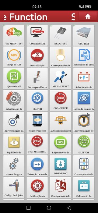 Diagnóstico auto Launch x431 diagzone