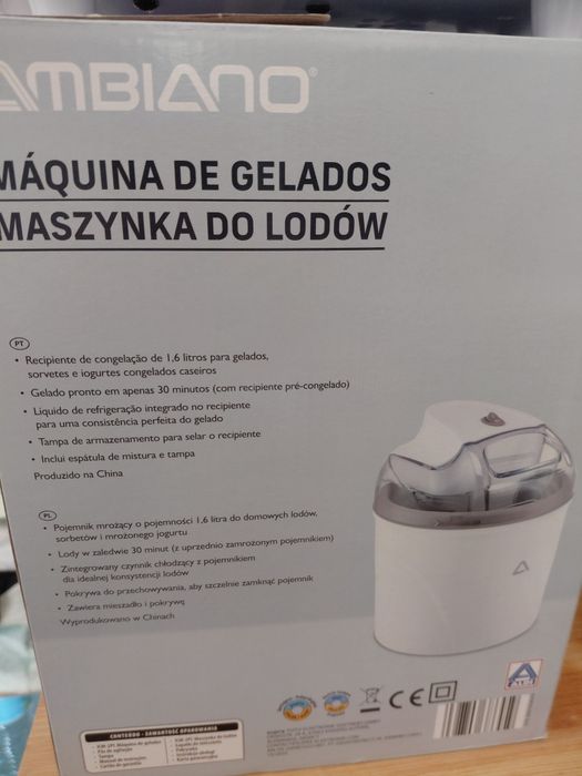 Maquina de fazer gelados