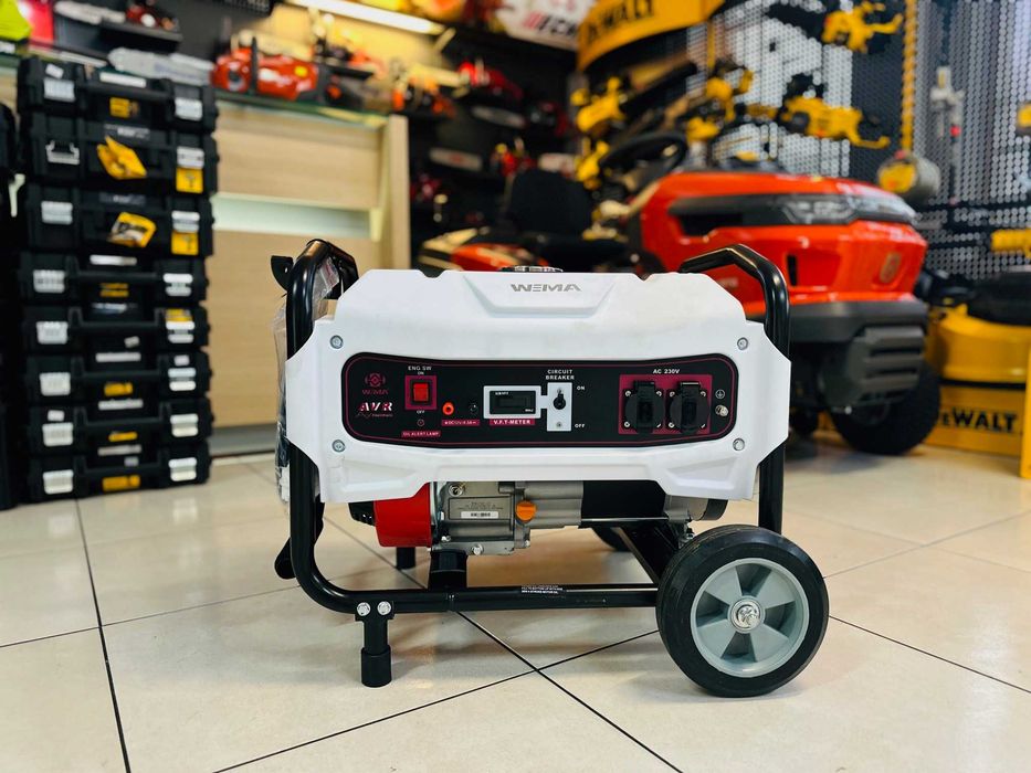 Profesjonalny cichy agregat AVR, miedź 212cm3 WM3200 Weima