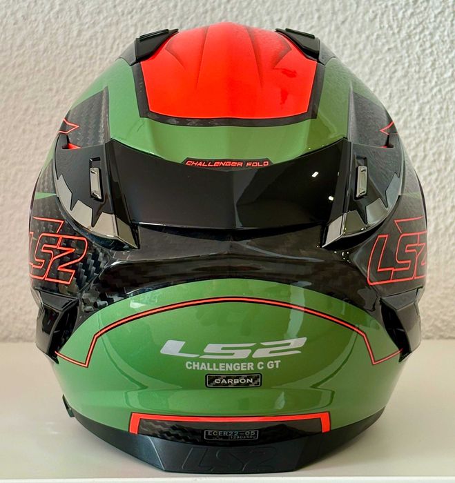 Capacete NOVO Carbono Total LS2 Challenger Fold (50% DESCONTO) Tam. S