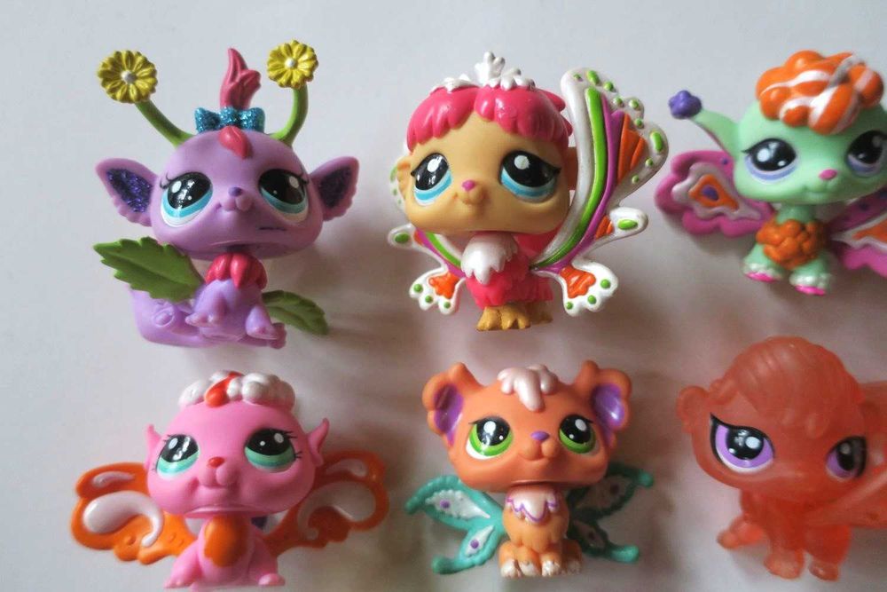 Zestaw 9 szt wróżki Littlest Pet Shop LPS wróżka pet shop