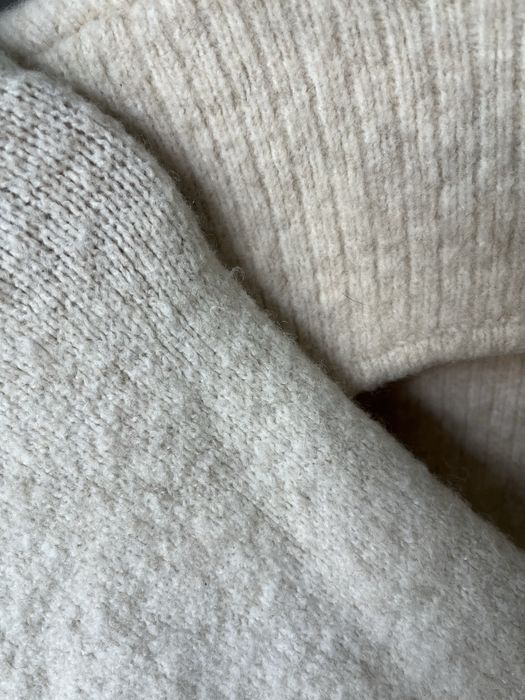 Молочний светр massimo dutti