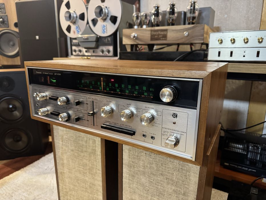 Sansui QR 6500 potężny Monster Amplituner -  kwadro.