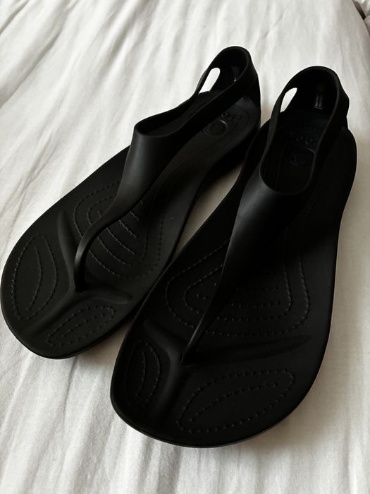 CROCS czarne sandały r. 39/40
