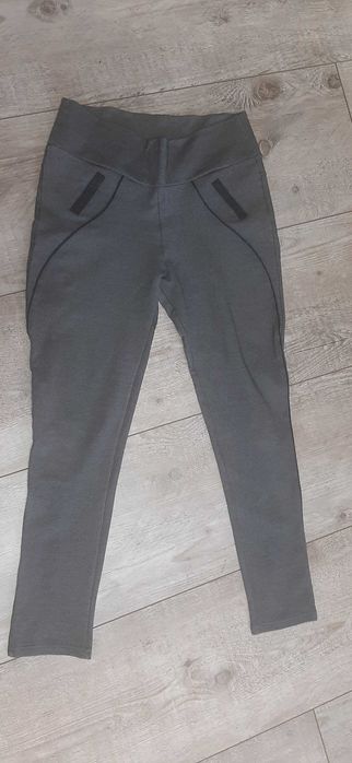 Spodnie szare pull bear