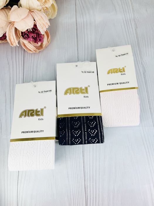 Шикарні колготи для дівчинки бавовняні Турецькі Arty, Katamino