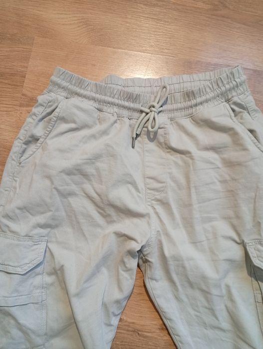 Stone island vintage cargo bawełniane spodnie męskie w stanie idealnym