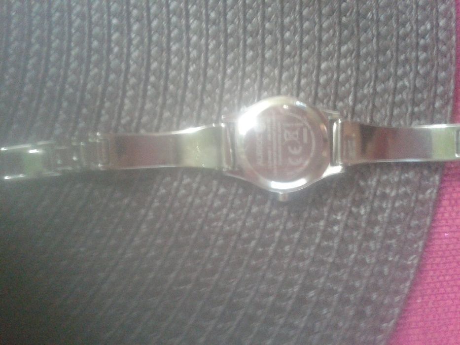 zegarek damski posrebrzany