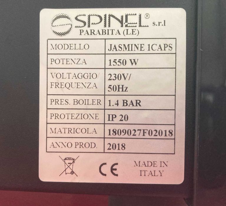 ekspres kapsułkowy marki Spinel