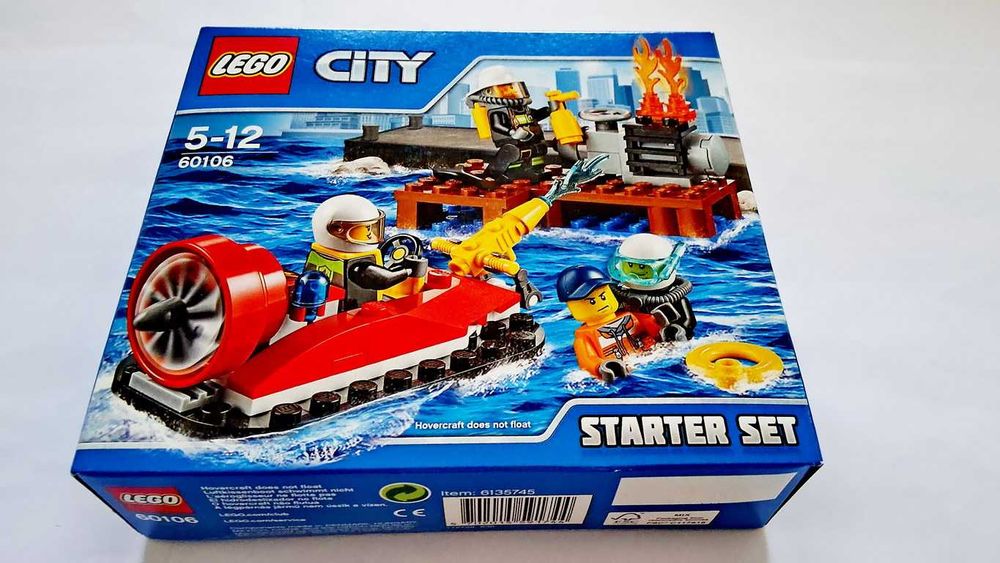 Lego City 60106 Fire Starter Set selado