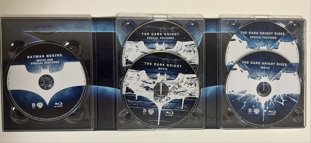 Dark Night Trilogy - BluRay edycja kolekcjonerska
