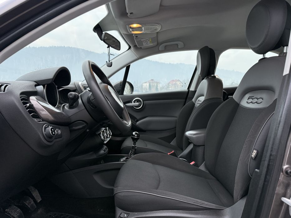 Śliczy Fiat  500 X*1.4 Turbo *159 tyś. przebiegu*LPG*Mega Stan*Navi*