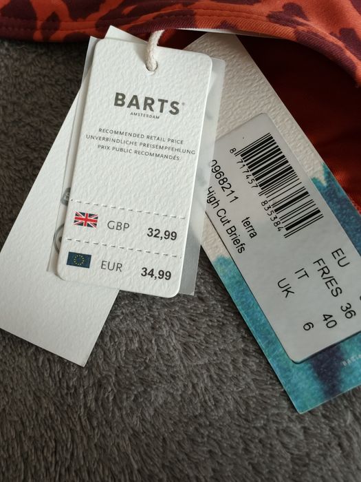 Efektowny, panterkowy dół od bikini Barts Amsterdam, o 60 zł TANIEJ!