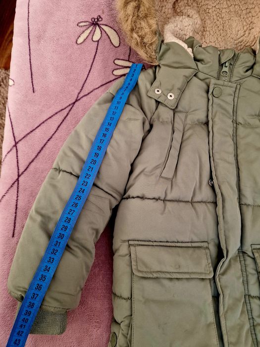 Зимова куртка на овчині