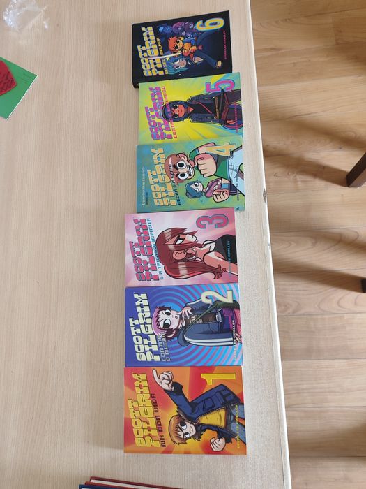 Scott Pilgrim coleção completa