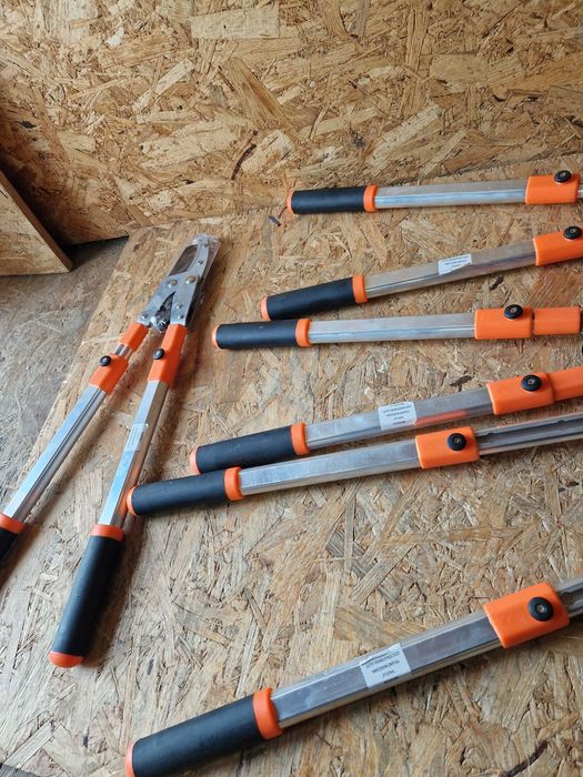 Sekator nożyce do gałęzi regulowane wytrzymałe aluminiowe
