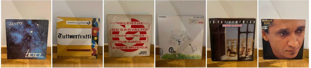 Discos de vinil portugueses
