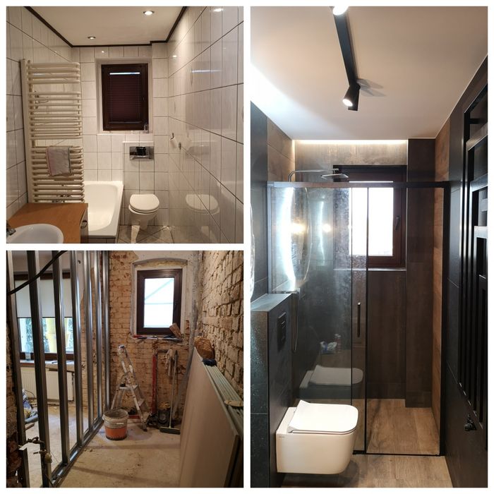 Wykończenia wnętrz / Remont/, prace budowlane