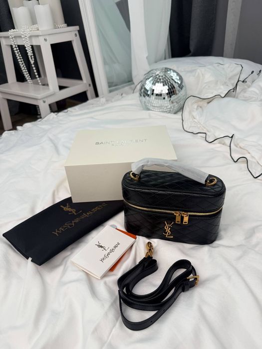 Torebka Saint Laurent gaby vanity black