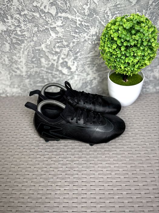 Nike Mercurial бутсы копы сороконожки 33 размер детские футбольные черные