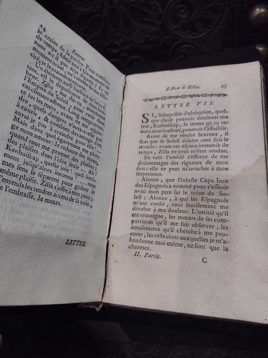 Lettres D´Une Péruvienne 1764 - 1 & 2 Partie