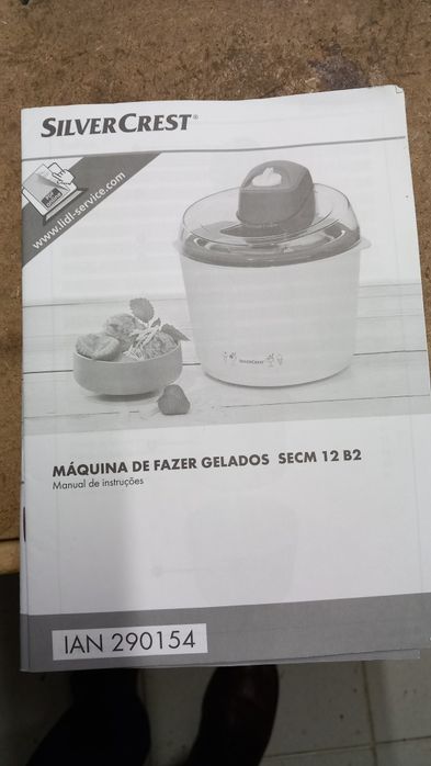 Maquina de confeccionar gelados