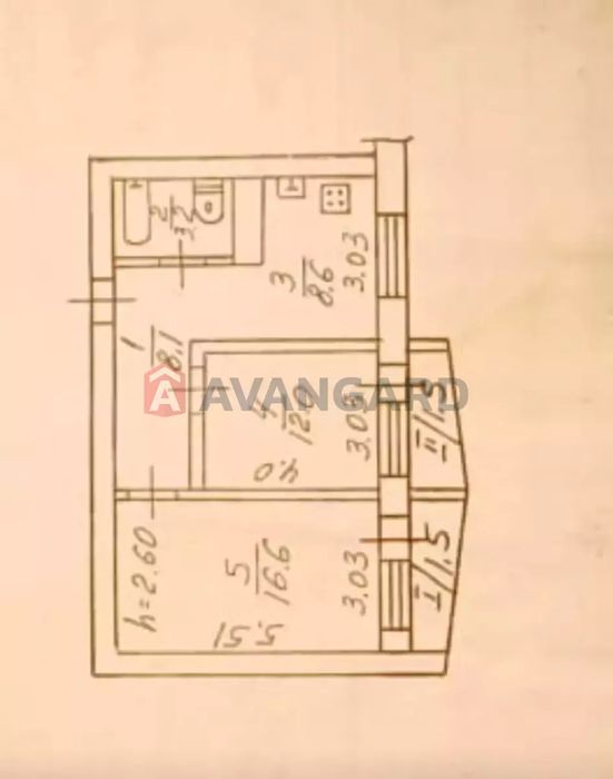 Продам 2 кімнатну квартиру на ж.м. Парус