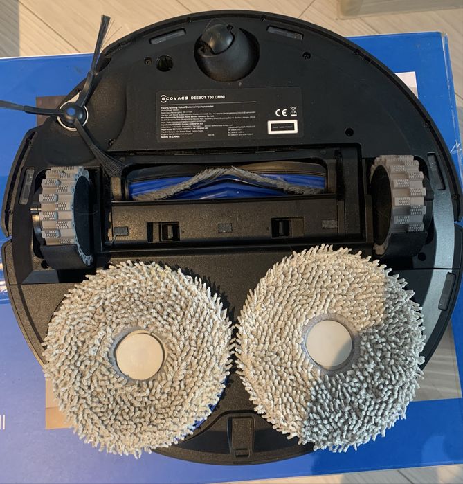 ECOVACS DEEBOT T50 OMNI – stacja All-in-One, 15 000 Pa