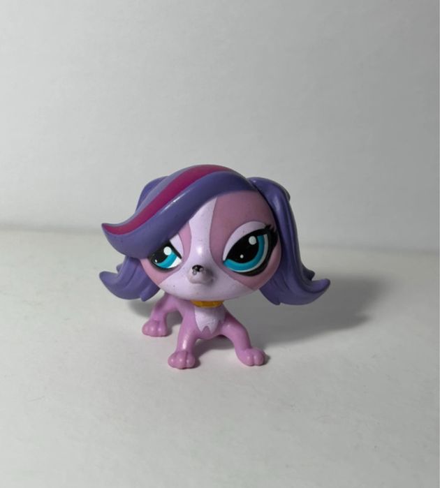 Littlest pet shop Purple dog LPS