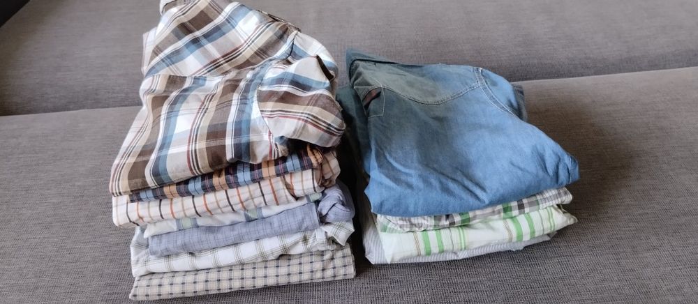 Koszule chłopięce 104 do 128, 9szt