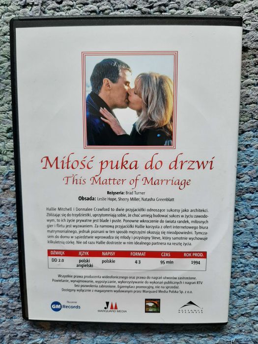 film DVD "Miłość puka do drzwi"