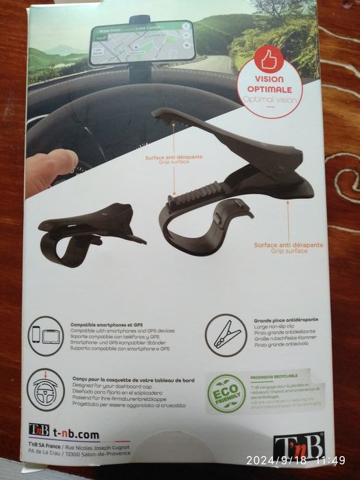 Suporte de telemóvel para carro