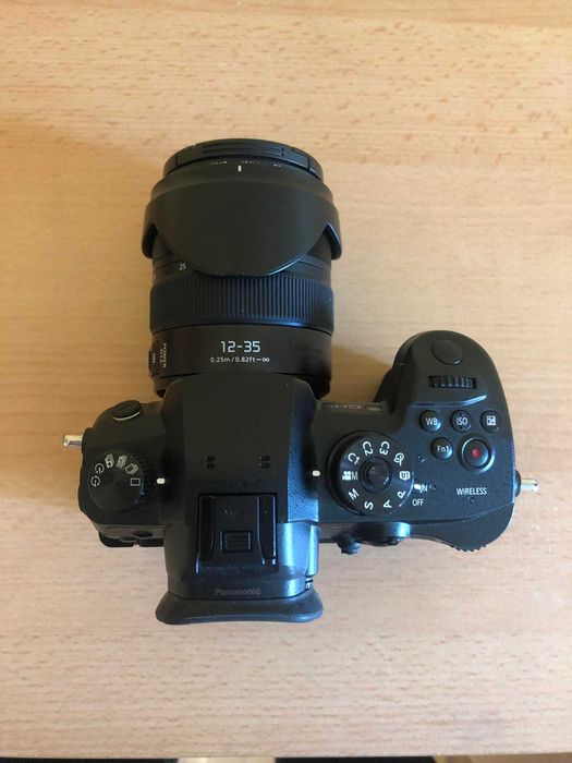 Lumix GH5 + LUMIX G Vario 12-35 mm f/2.8 II - mało używany zestaw