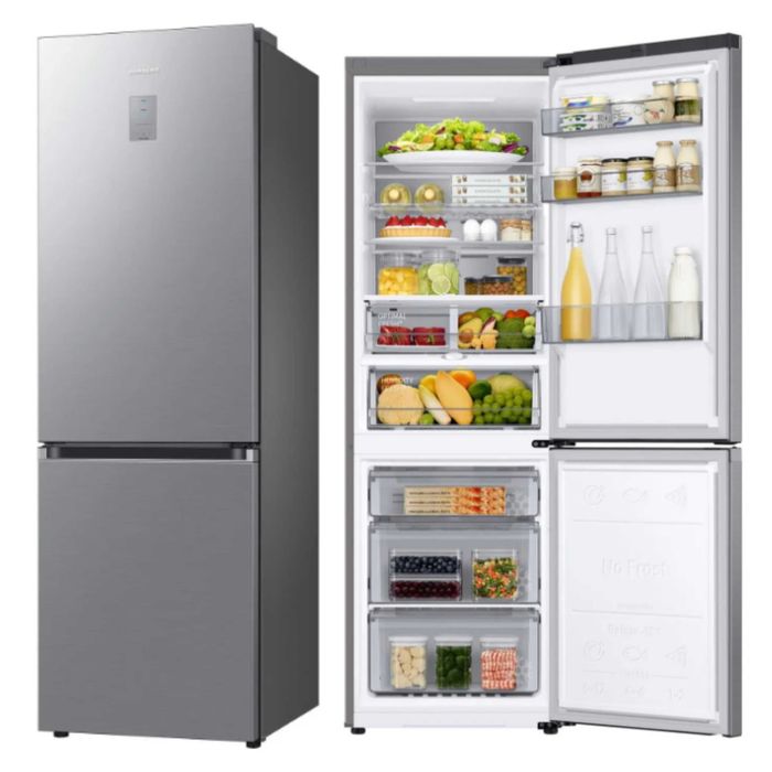 Lodówka Samsung RB34C775CS9 No Frost 185cm 344L Stal Szczotkowana AI Energy 07.15/02