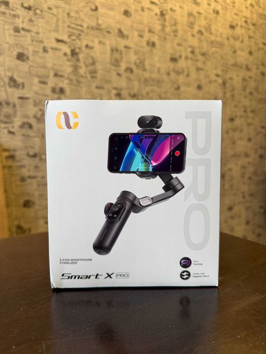 Стабілізатор AOCHUAN Pro SMART X Pro (до 10 годин роботи) + AOCHUAN RGB підсвітка