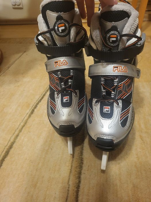 Łyżwy Fila X-One Ice 35-38 hokejowe ocieplane