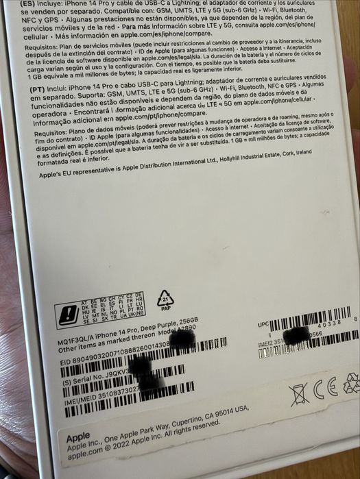 Iphone 14 Pro 256gb