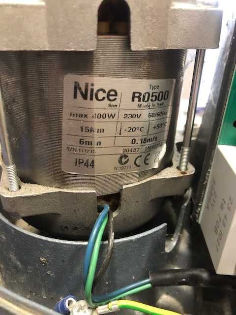 Napęd Nice RO500 - używany 100% sprawny