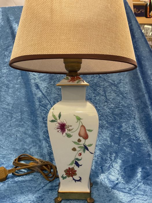 CANDIEIRO vista alegre samatra alt,31 cm com abajur 47 cm