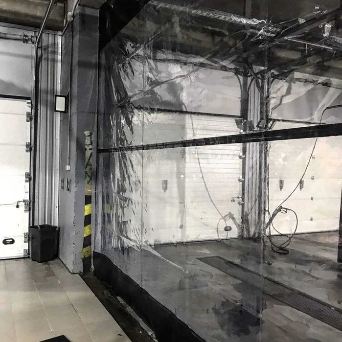 Шторы для автомийки, автосервісу, складу, гаражу