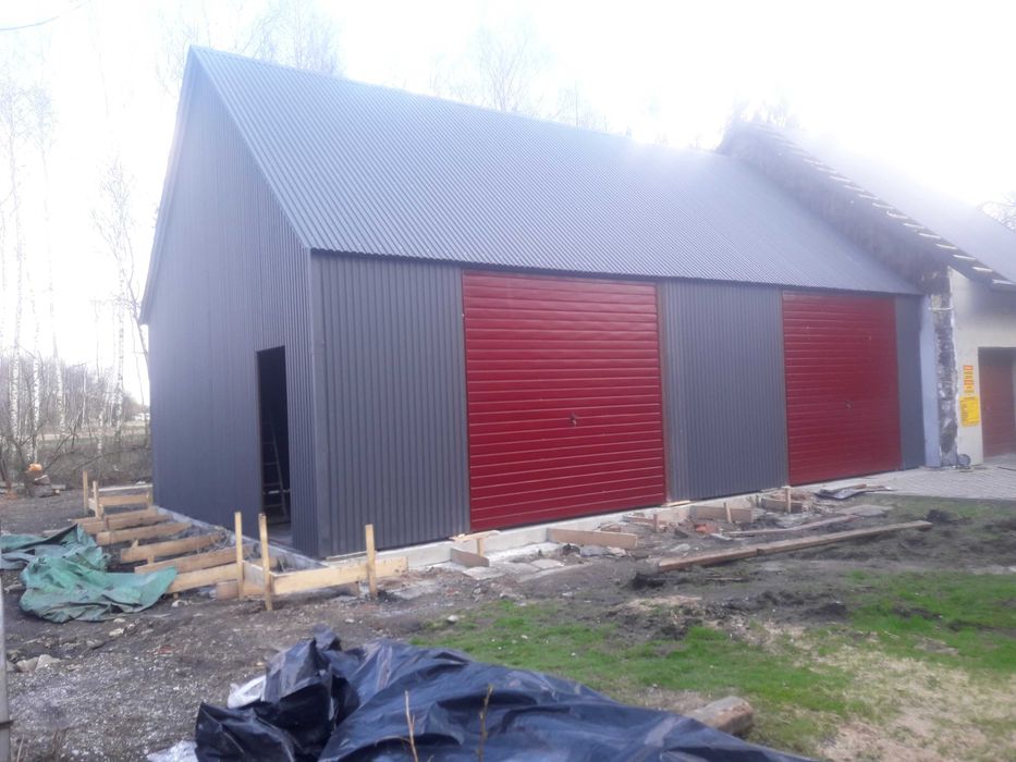 Garaż Blaszany /Wiata Blaszana / Magazyn ROLNICZY / GARAŻE– GRZYWSTAL