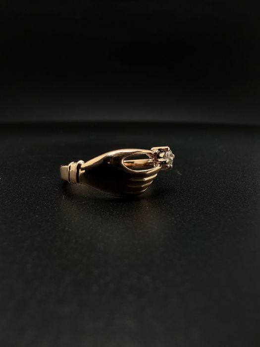 Золота каблучка / Золотое кольцо / Діамант / Бриллиант