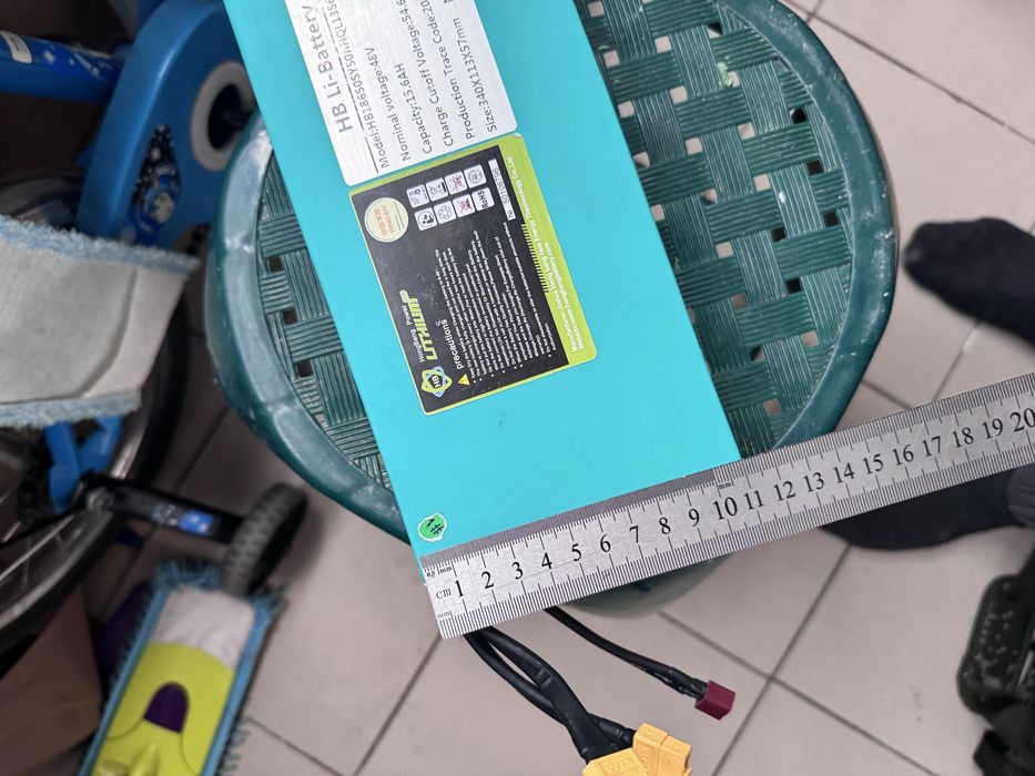 Літієвий акумулятор 15А 48V