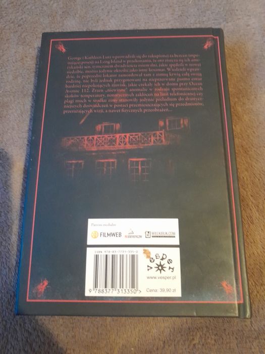 Książka "Amitywille Horror" Joy Anson