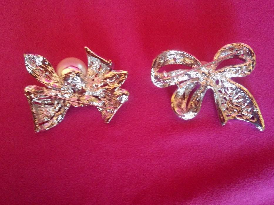 Cudna broszka NOWA - ozdoba ślubna i nie tylko