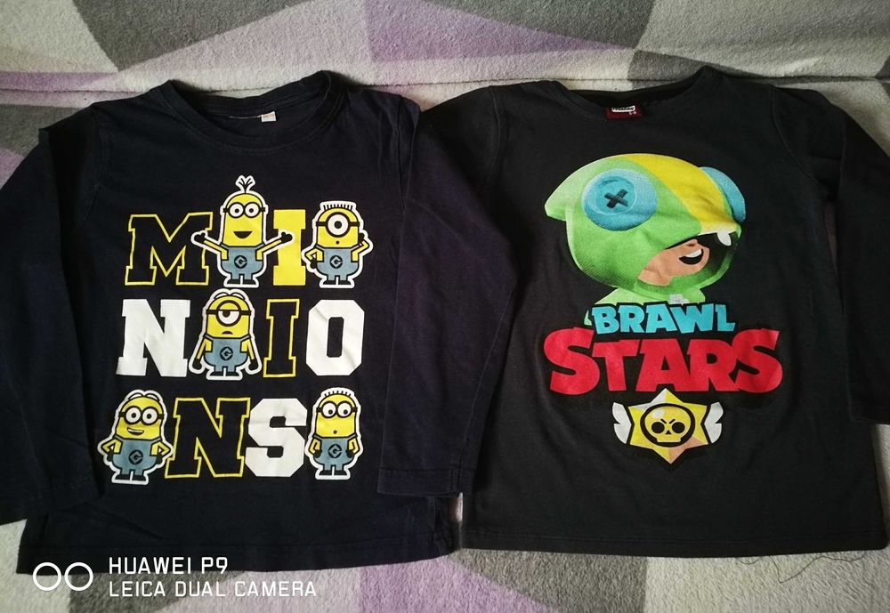 Zestaw 3 bluzek dla chłopca rozm. 110