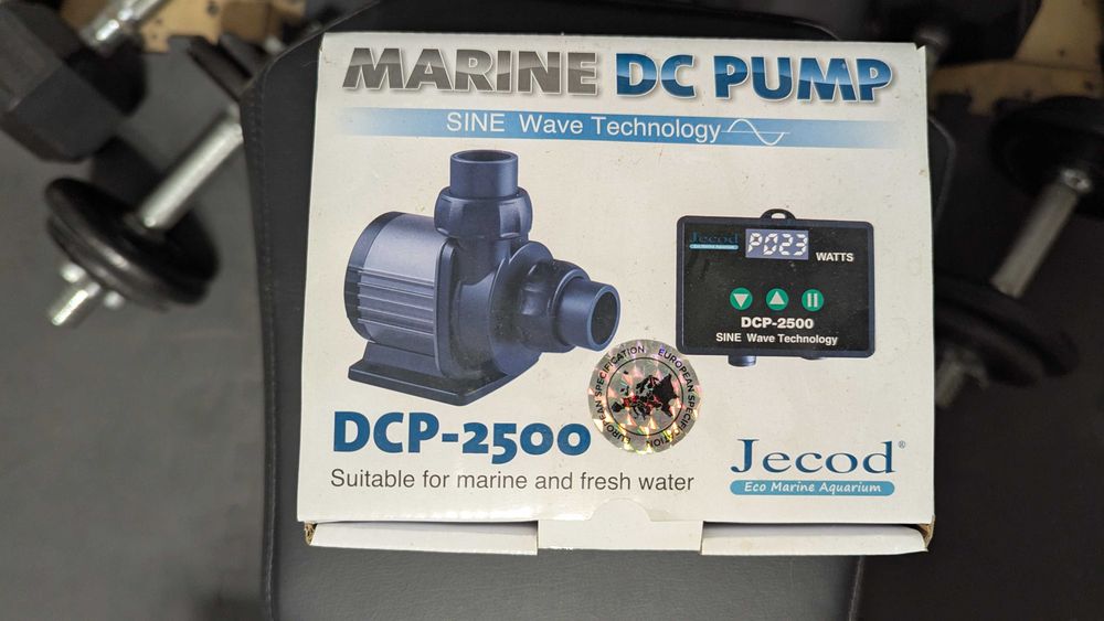 2 bombas de retorno para aquario Jecod/jebao DCP-3000 e DCP-2500