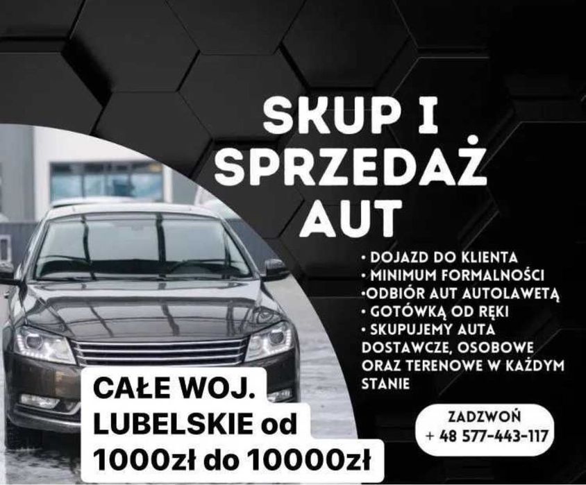 *SKUP AUT* Osobówki Bus Terenowe *Każdy Stan* PŁACIMY NAJWIĘCEJ 24H