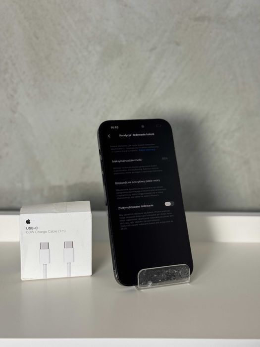 Sklep! Apple iPhone 14 Pro Max Black 128GB | 85% Bateria | Gwarancja 3 Miesiące | Faktura VAT marża